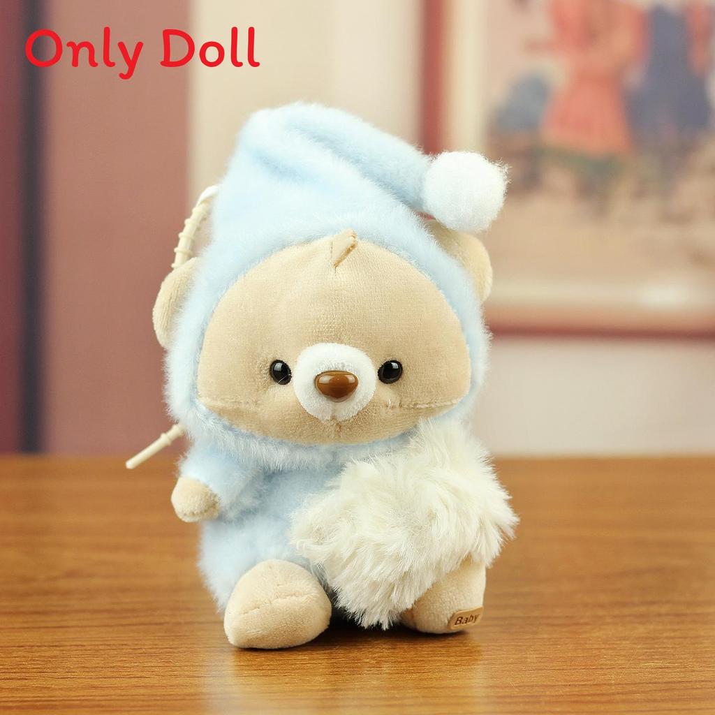 Plush Bear Keychain With Soft Polyester Fabric For Kids And Adults