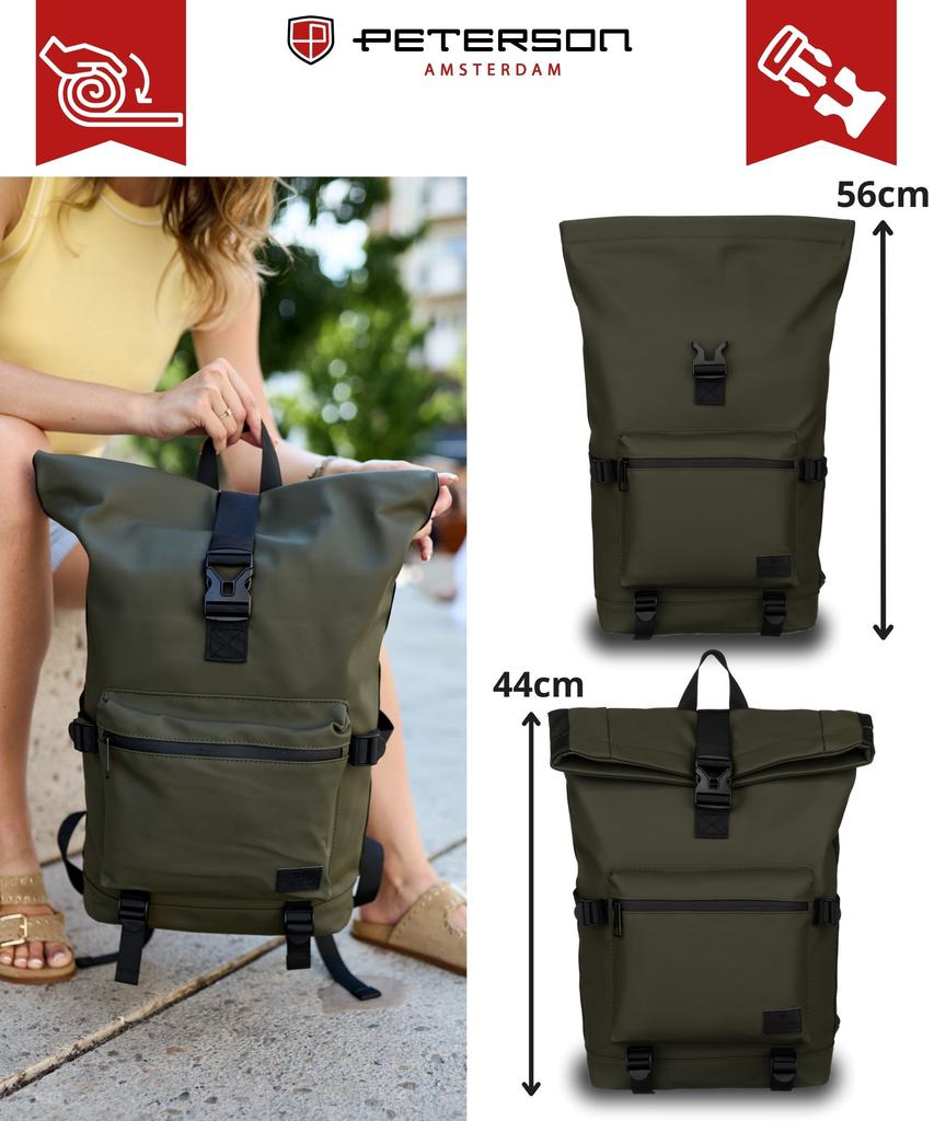 PTN NAIROBI-9138 OLIVE City Backpack
