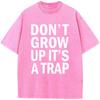 Washed Old High Quality T-shirt Hip Hop Streetwear Men Washed T-shirts Student Top T-shirts