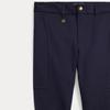Polo Ralph Lauren Solid Mid-Rise Tapered Casual Pants Kids bottoms Dark-Blue CWPOPNTG4G20077-410