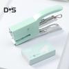 Small Hand-held Stapler 10-16 Sheet Capacity Stapler with 750 Staple Mini Desktop Stapler for Office School Home Travel