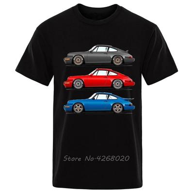 Car Racing Classic Graphic Men's Clothing Oversized T-shirt Summer Harajuku Streetwear Cotton Tshirt Street Fitness T Shirt