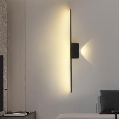 Lampă de perete cu oglindă de baie modernă cu LED, fundal de canapea pentru sufragerie, decor acasă, aplic de perete pentru culoarul de coridor AC85-265V
