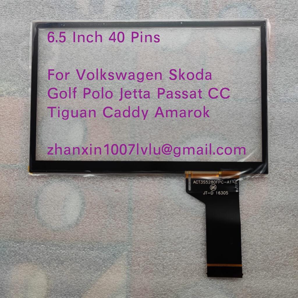 Freight 6.5'' 40 Pins Touch Screen Fit VW Golf Polo Jetta Passat CC Tiguan Caddy Amarok Car Radio Multimedia Player Navigation