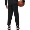 Li-Ning Professional Basketball Series Solid Color Comfortable Versatile Simple Sports Casual Pants Men bottoms Black AKLT991-1
