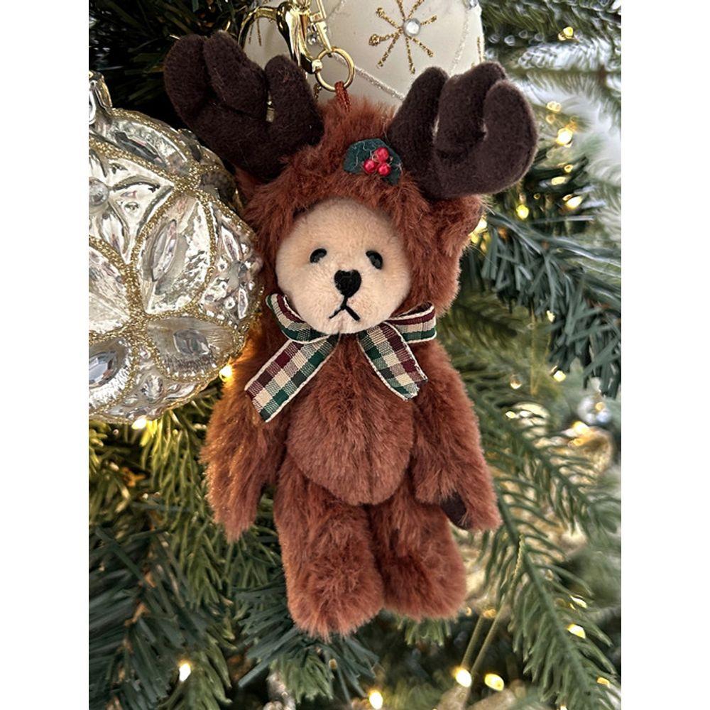 Elegant Table Frozen Christmas Keychain 6 Types Cute Keychain Doll