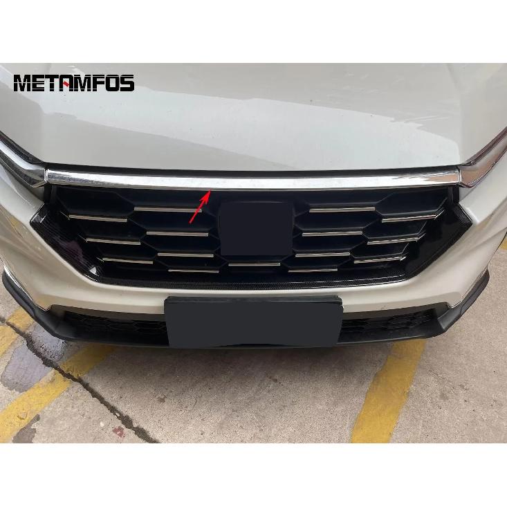 For Honda CR-V CRV -2025 2026 Carbon Fiber Front Upper Grille Racing Grill Trim Head Light Lamp Eyelid Eyebrow Accessories