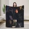 Leon Kennedy Resident Evil Quality Warm Throw Blanket for Winter  Fashionable Bedspread for Living Room Bedroom Ideal for Men an