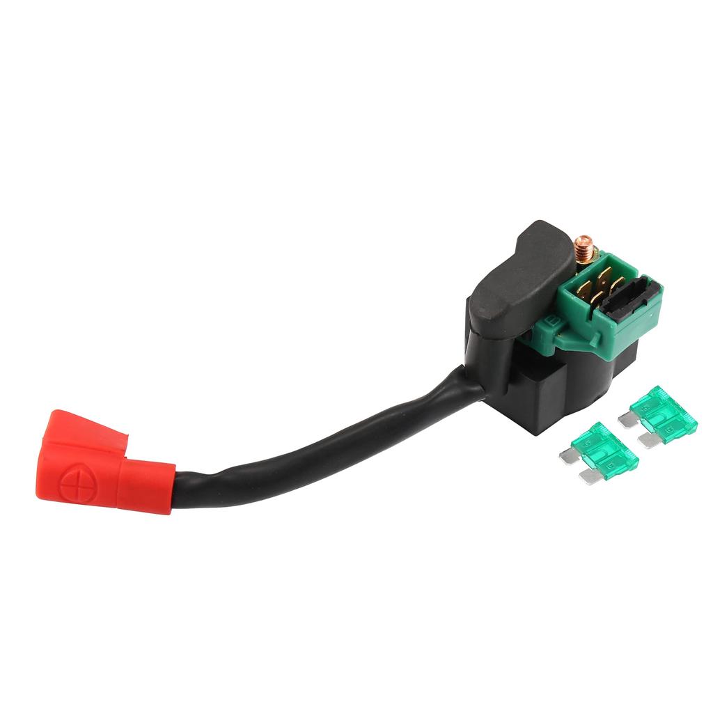 Motoforti Motorcycle Starter Solenoid Relay Replacement for Yamaha YBR125 Fits 2007-2009 4 Pin