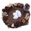 Artificial 10pcs/lot Bubble Children Favor DIY Quail Egg Dove Eggs Toys Easter Gifts