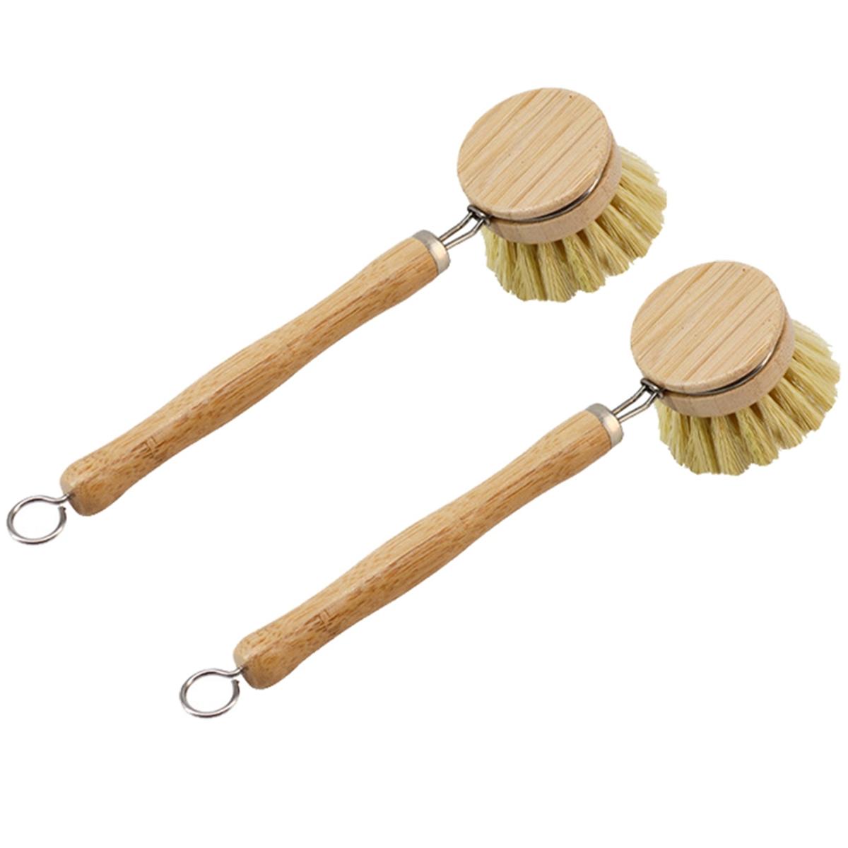 

2025+ Dish Brush with Wood Handle Natural Wood Dish Scrub Brush for Washing and Cleaning Pots and Pans China Mainland