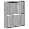 Wall Mounted Shoe Cabinet DELFT 71 X 17 X 86 Cm Engineered Wood