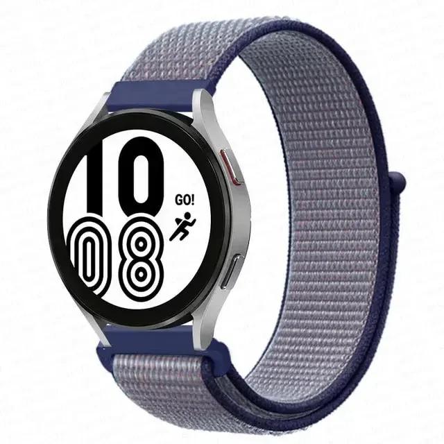 20mm 22mm Nylon-Schlaufenband Für Garmin Forerunner 265 965 255 255M 245 645 158/Venu 2Plus/Vivoactive 4 3/Venu SQ 2 Armband
