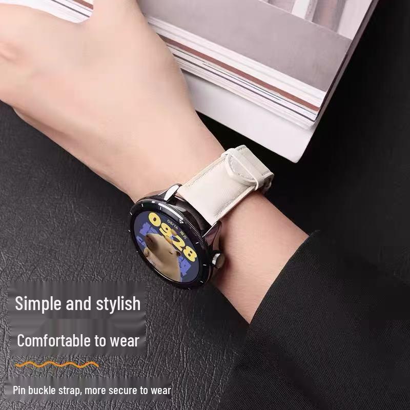 Compatible Genuine Leather Watch Band for Huawei GT2/GT3/GT4/GT5/Pro - Women's Strap for Watch 2/3