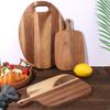 Home Supplies Hangable Wooden Chopping Blocks Natural Exquisite Cutting Board Convenient Solid Wood Bread Plate Dining Room
