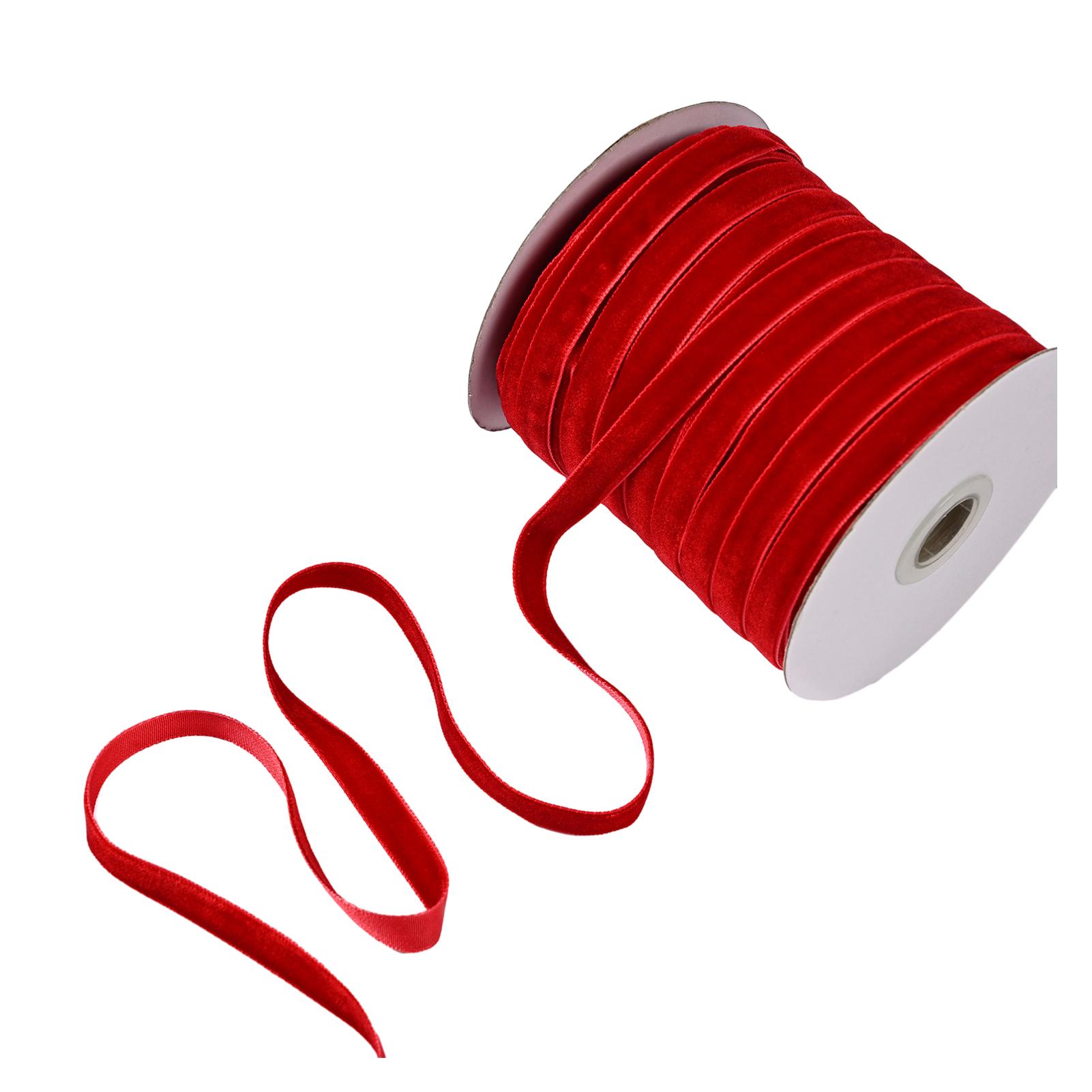 

Декоративная бархатная лента своими руками, легко сделать 50 ярдов, доступно несколько цветов, 50 ярдов бархатной ленты