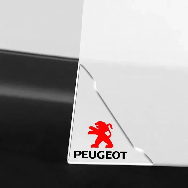 Pegatina Protectora Anti-Arañazos Transparente para Esquina de Puerta de Coche Para Peugeot 206 308 307 208 207 3008 2008 508 407 301 406 408
