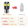 10pcs W5W Led T10 168 194 Signal Lamp Canbus 4014 26SMD For Car Interior Map Dome Lights Parking Position Lights White 6000K