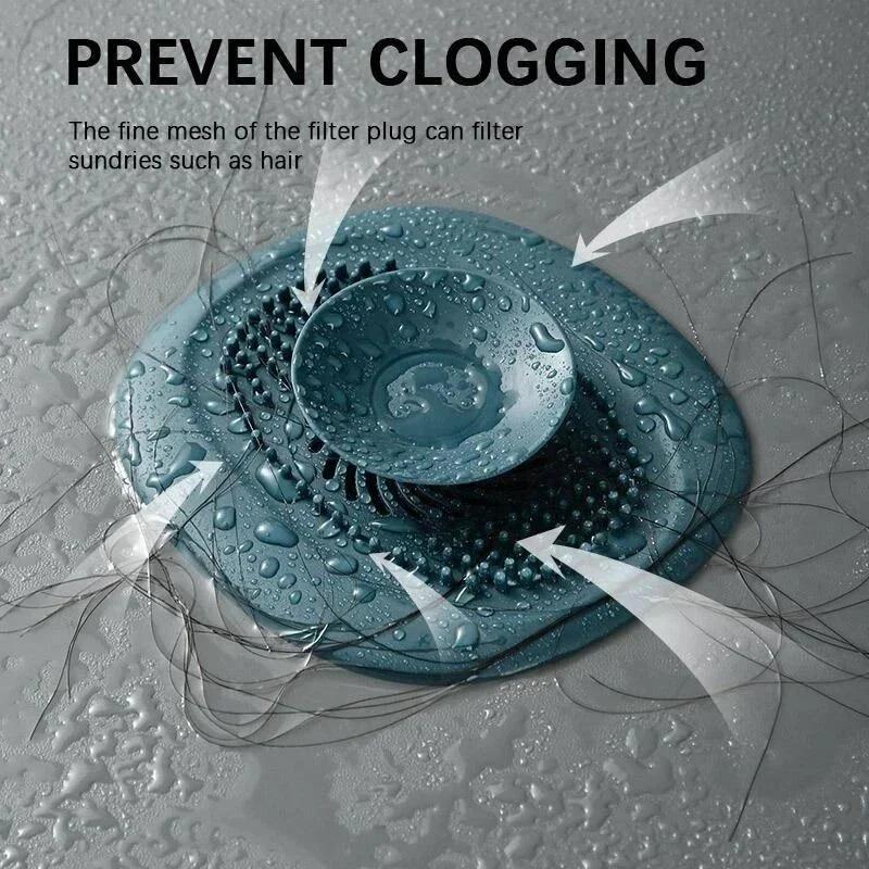 Haushaltsbequemlichkeit Badezimmer Waschbecken Sieb Abfluss Haarfänger Stöpsel Filter Dusche Stöpsel Raumzubehör Kleine Werkzeuge