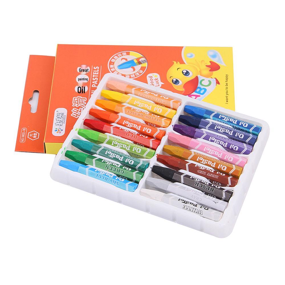 Safe  Eco-Friendly Washable Oil Pastels Crayons for Kids - 12 or 36 Colors 18 цветов