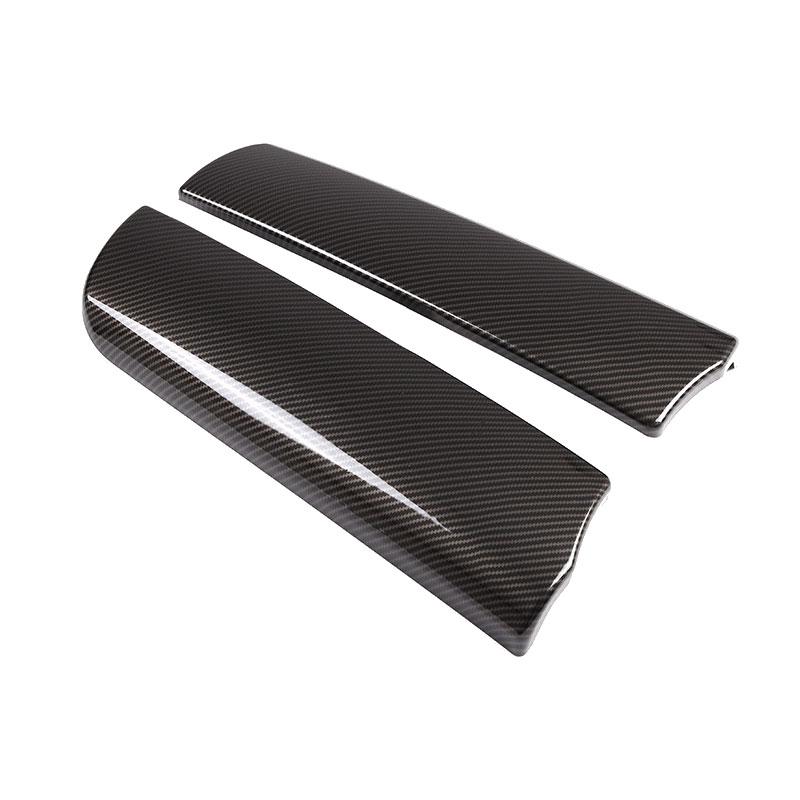 Car Carbon Fiber Texture Center Console Armrest Box Protection Cover For BMW 7 Series F01 F02 2009 2010 2011 2012 2013 2014 2015