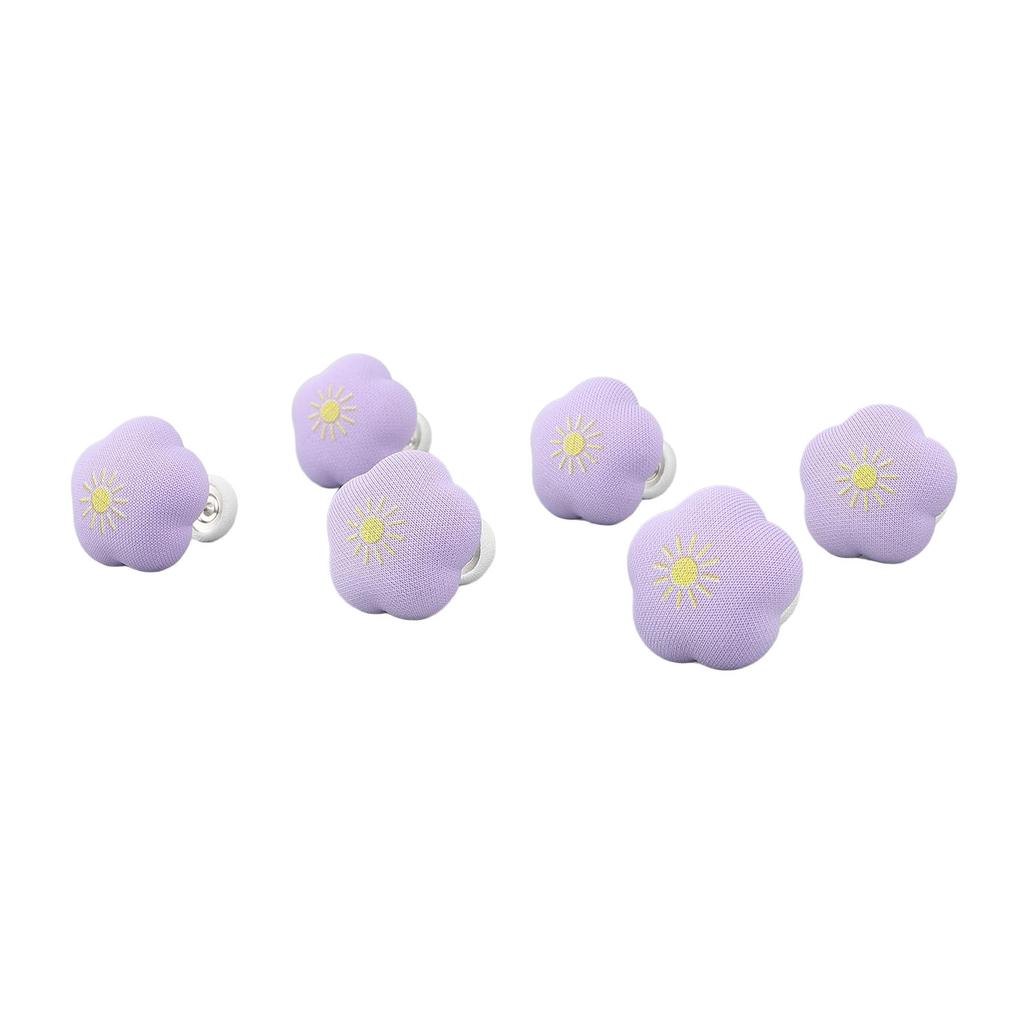 16Pcs Duvet Cover Fasteners Flower Shaped Detachable Anti Slip Duvet Cover Pins Grippers for Window
