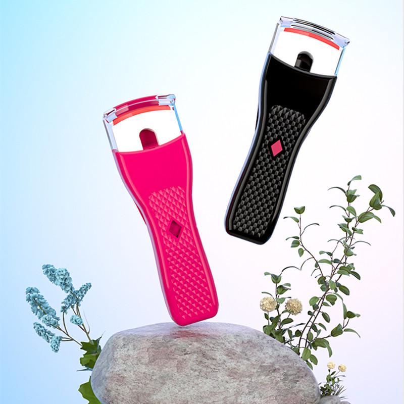 Мини Перезаряжаемая Электрическая Завивка Ресниц и Щеточка - Любимая в Интернете Горячо Продаваемая Завивка с Подогревом чёрный