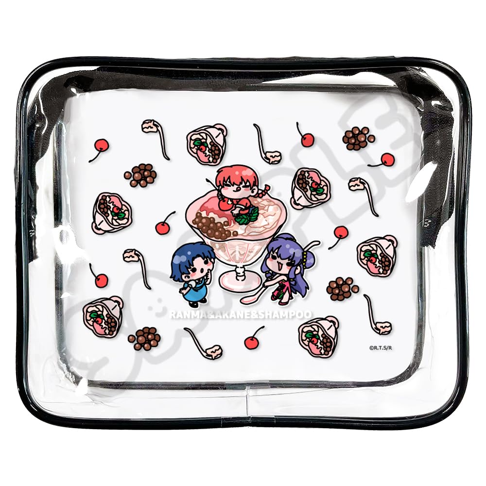 TV Anime "Ranma 1/2" [Ranma & Akane & Shampoo] 2nd Edition Vinyl Pouch MK