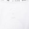 LiNing CBA Series Professional Basketball Quick-Dry T-Shirt With Letter Print Men Tops White ATST907-2