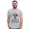Noggin The Nog Retro 1960s Kids TV Hand Printed T-Shirt Birthday Gift