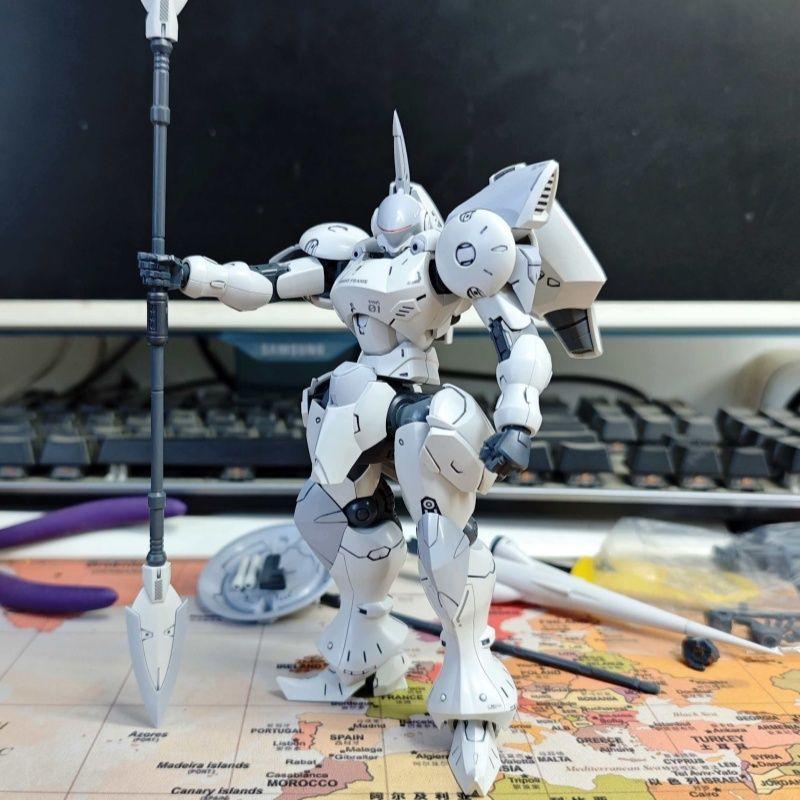

New Chiefdom Assemblable Model Kit Super Mobile Cavalry Series Actain White Knight Red Custom Color Collectible Figures Poseable Articulated Scale