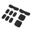 Black Helmet Liner System Outdoor Helmet EVA Pading Pads Cushion Mats Replacement Pad with Hook and Loop