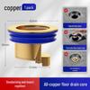 Universal Anti-Odor & Insect-Proof Bathroom Drain Core