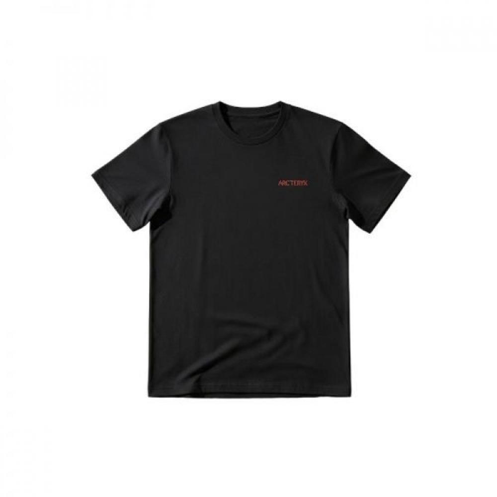 Arcteryx Men 26Ss Crag Sl Cotton Blood Bird Shirt Ss Atqsm09538bdy BLACK/DYNASTY/L (around 105)