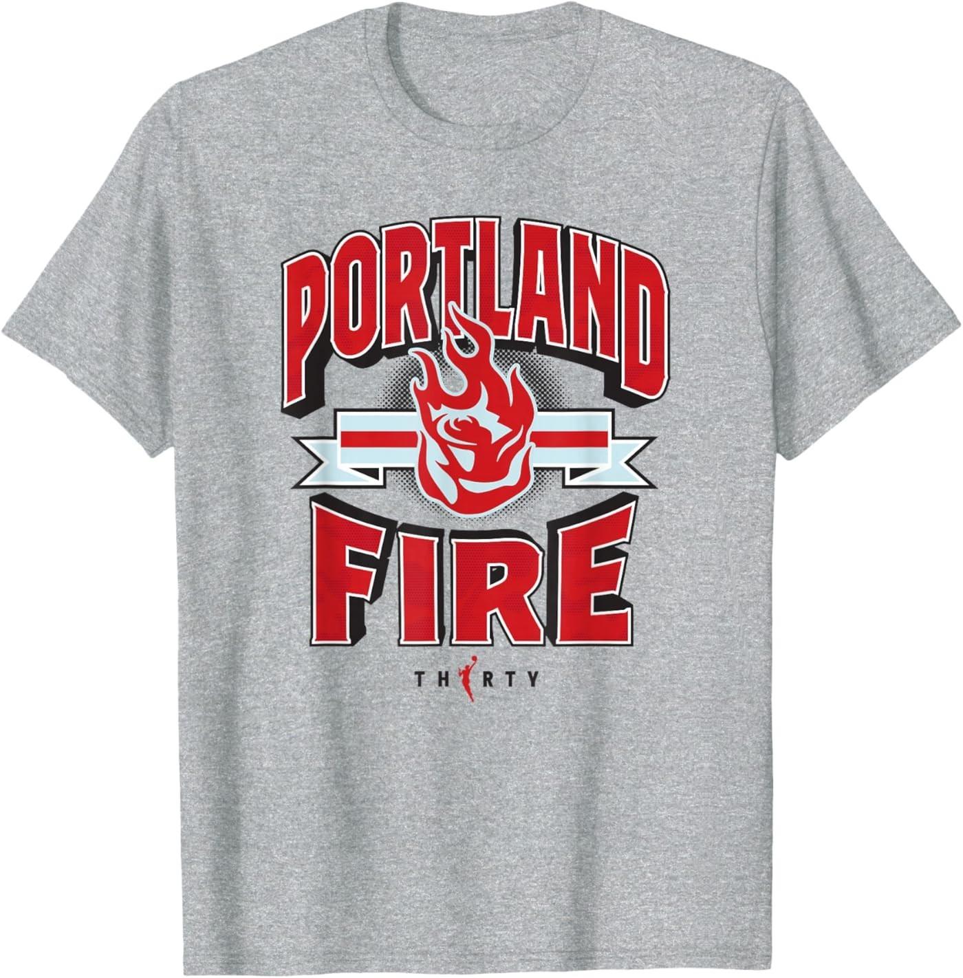 30th Anniversary Drop Box Portland Fire T-Shirt S разноцветный
