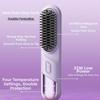 Anti-Scald Design Electric Hair Brush Electric Straightening Comb  Straight Hair