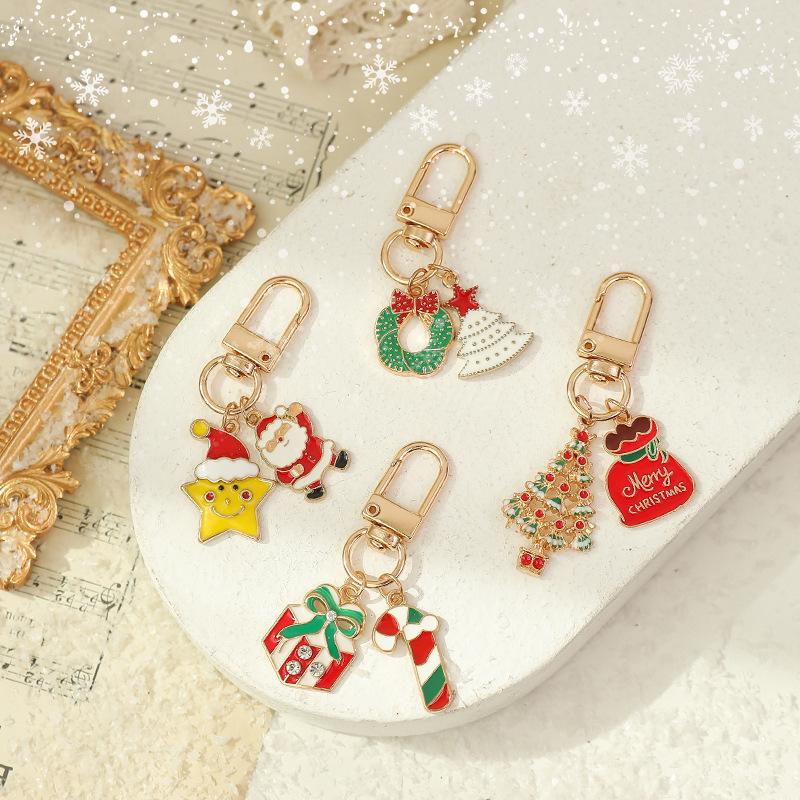 Popular Christmas Decorations: Keychains, Pendants, Ornaments, and Phone Charms for Car Keys and Tree Décor