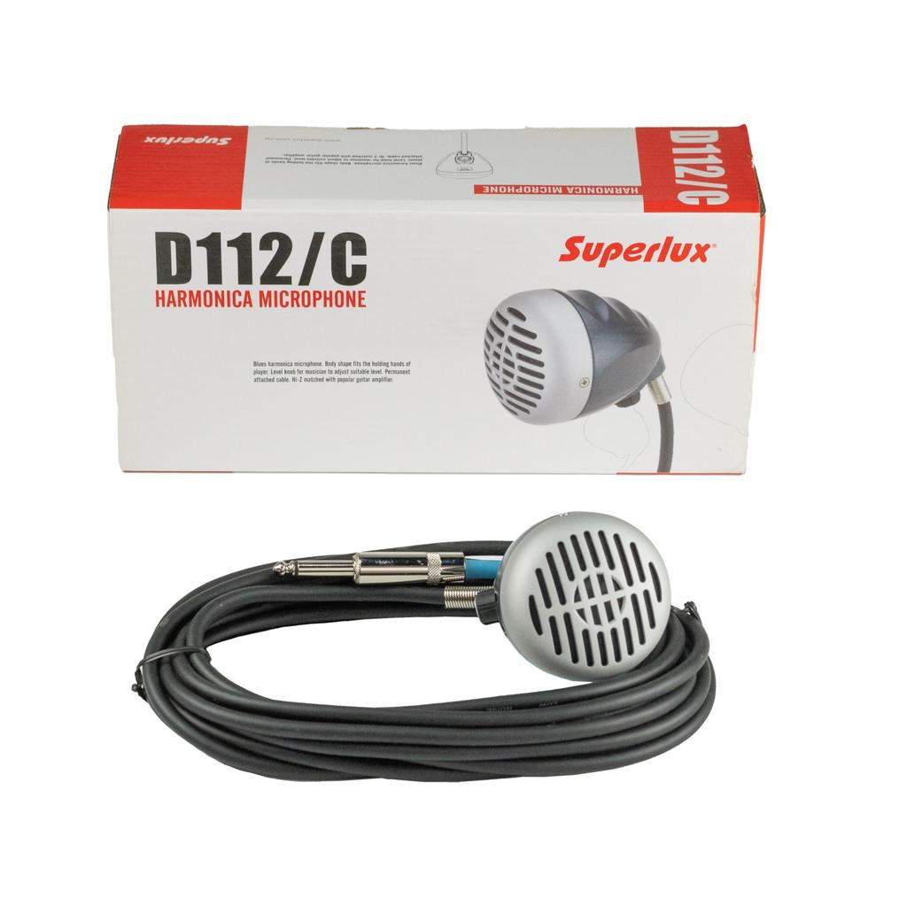 Superlux Dynamic Harmonica Microphone D112/C