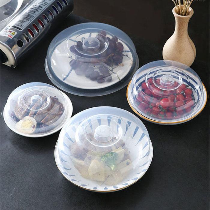 2PC Microwave Cover for Food,Microwave Splatter Cover Microwave Plate Cover Microwave Splatter Guard