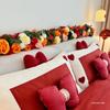 Artificial Wedding Roses: Bedside & Bedroom Floral Vine Decoration.
