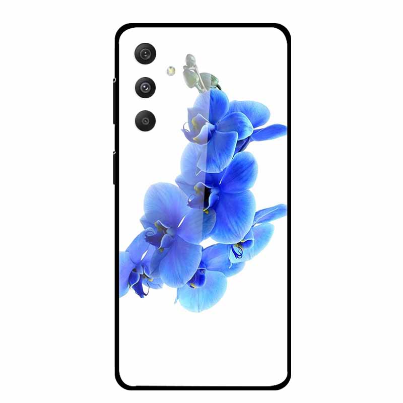 Tempered Glass Case For Samsung Galaxy S24 Plus Case Hard Glass Back Cover Soft Bumper For Samsung S24 Plus Phone Case S24Plus