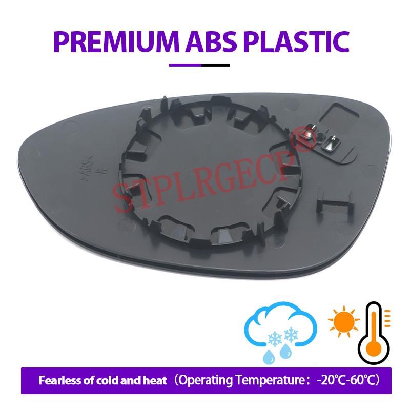 For BMW E90 E92 E93 M3 1M E82 Auto Car Left or Right Heated Clear Rear View Side Mirror Glass Lens Accessories LH RH