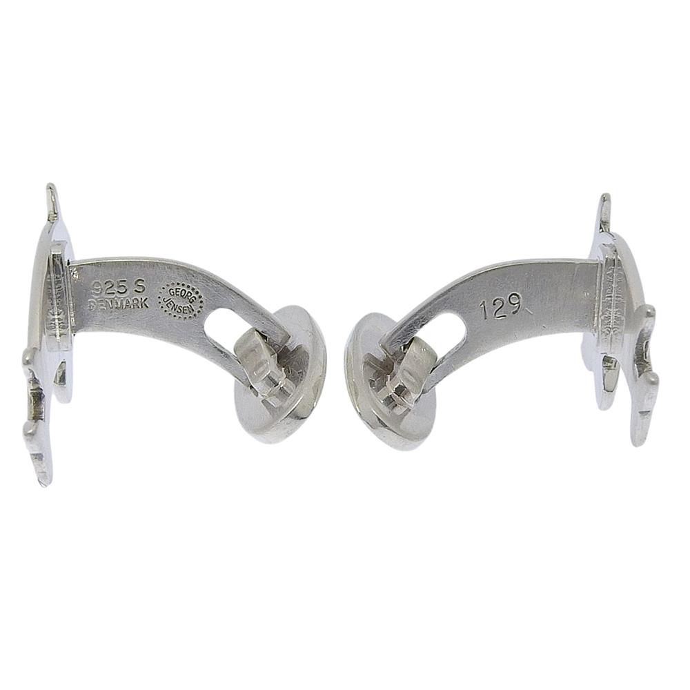 Georg Jensen Dolphin cuffs Silver925 unisex Used