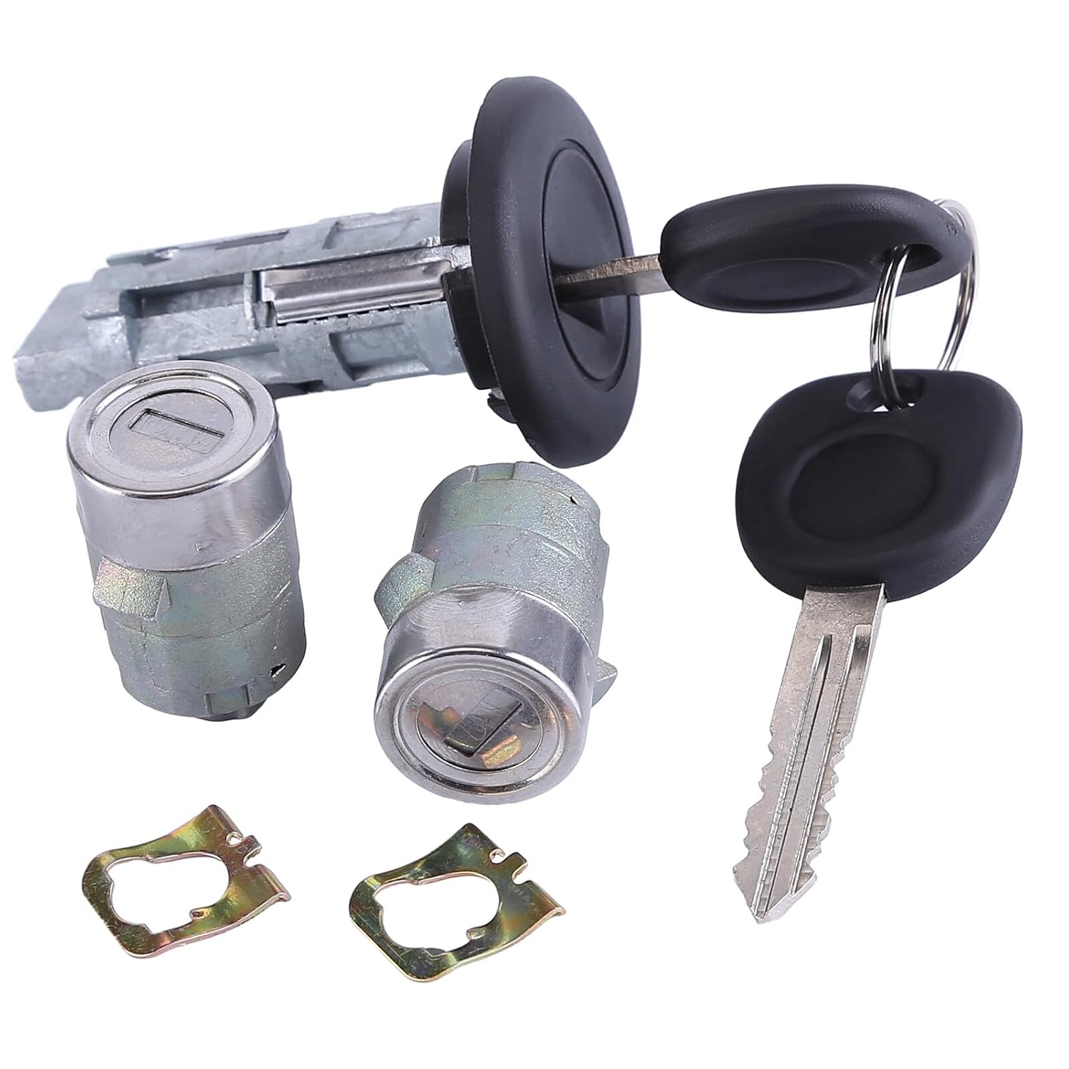 

Ignition Key Switch Cylinder & Door Lock Set Compatible for 2003-2006 Silverado Pickup Suburban Tahoe, for Sierra Sonoma Yukon 707835 706592 15298923