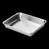 Japanese Style 201 Stainless Steel Deep Rectangular Tray