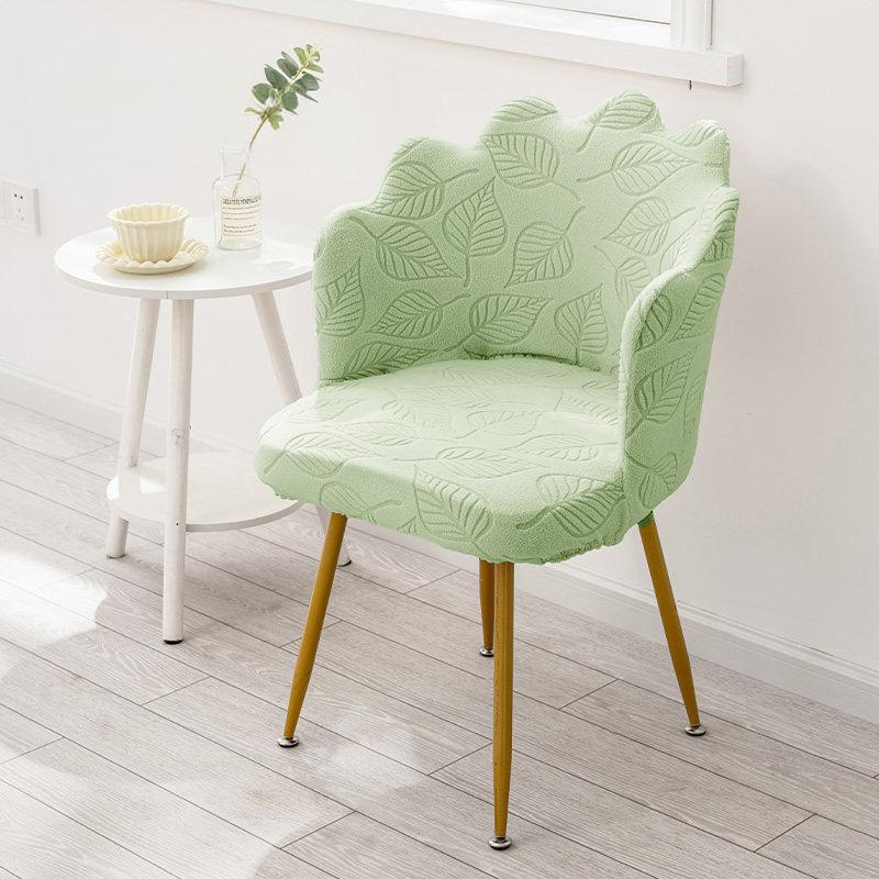 

Elastic Makeup Chair Chair Cover Elastic All-inclusive Dining Arm Chair Cover Girls Manicure Cosmetic Stool Cover