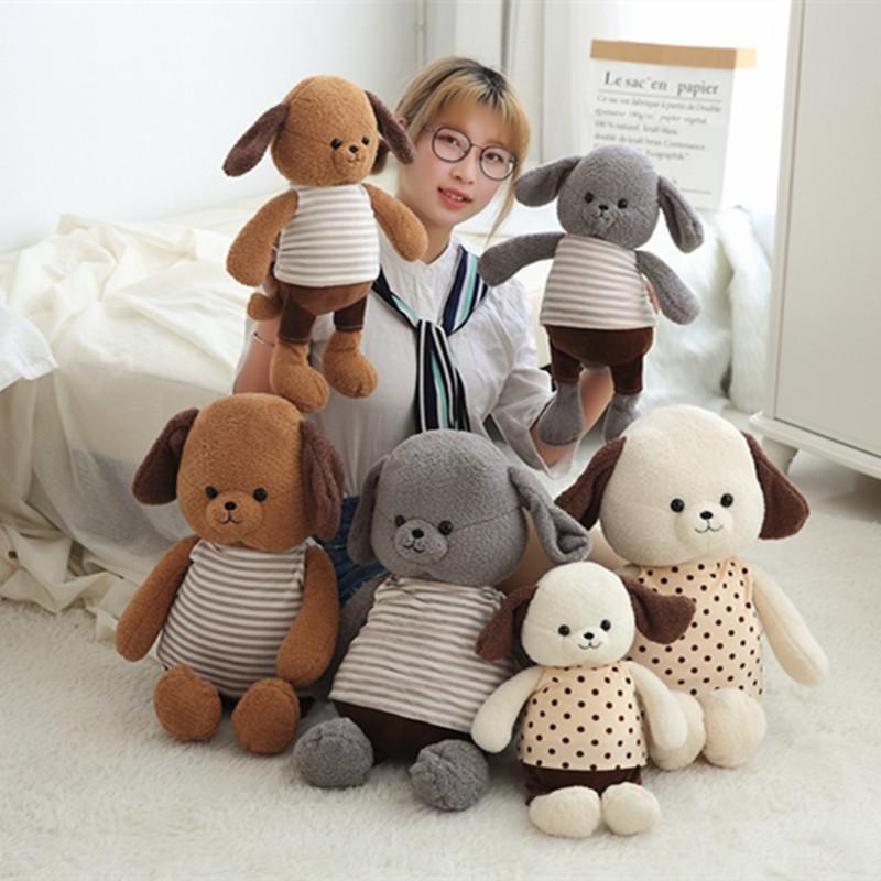 . 1pc 50cm Super Soft Kawaii Plush Dog Toys Cute Animal Teddy Dog Toys For Kids Staffed Cartoon Brin
