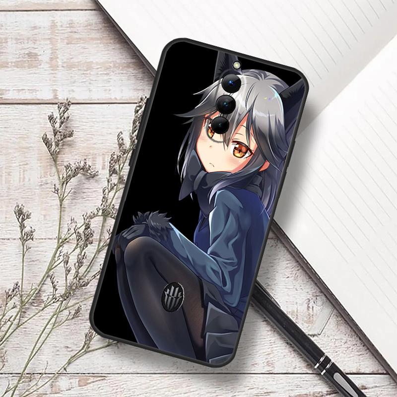 Anime Cat Girl Case For ZTE Nubia Red Magic 10 Air 6S 7S 7 Pro RedMagic 10S 9S 8S 8 9 10 11 Pro Plus Funda