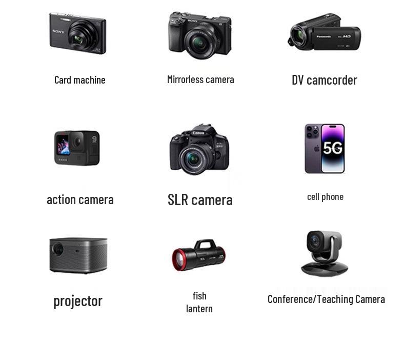 Professional DSLR & Mirrorless Camera Tripod for Live Streaming & Photography - Compatible with Canon, Sony, Fujifilm