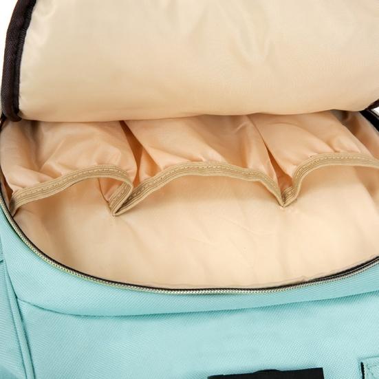 Vanntett glidelås Reise Mamma Ryggsekk Uformell baby pleie bleie bag veske